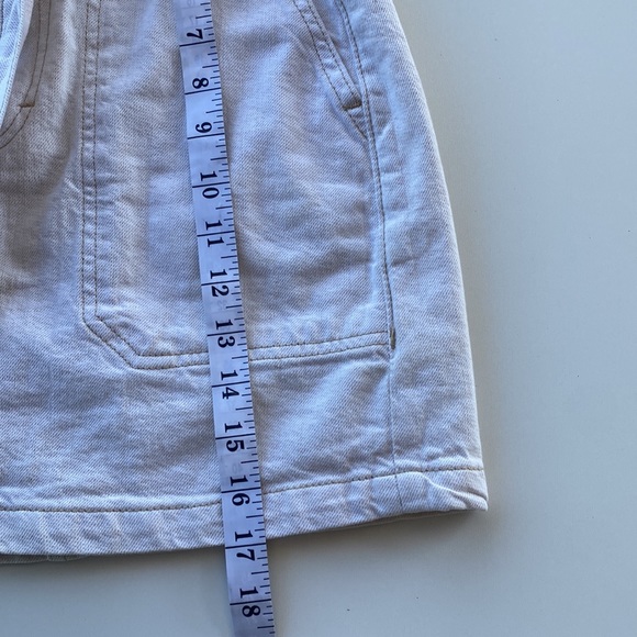 FREE PEOPLE Splendor in the Grass Oatmeal Skirt Tie Waist Size 0 - Picture 7 of 10